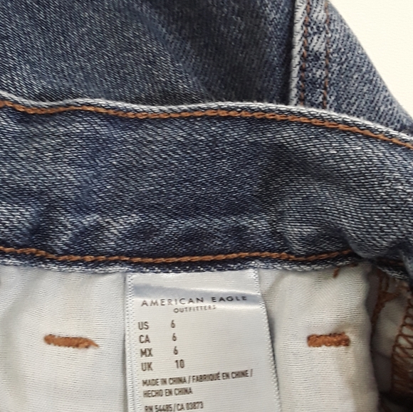 American Eagle Outfitters Jean shorts Size 6 - Picture 4 of 4